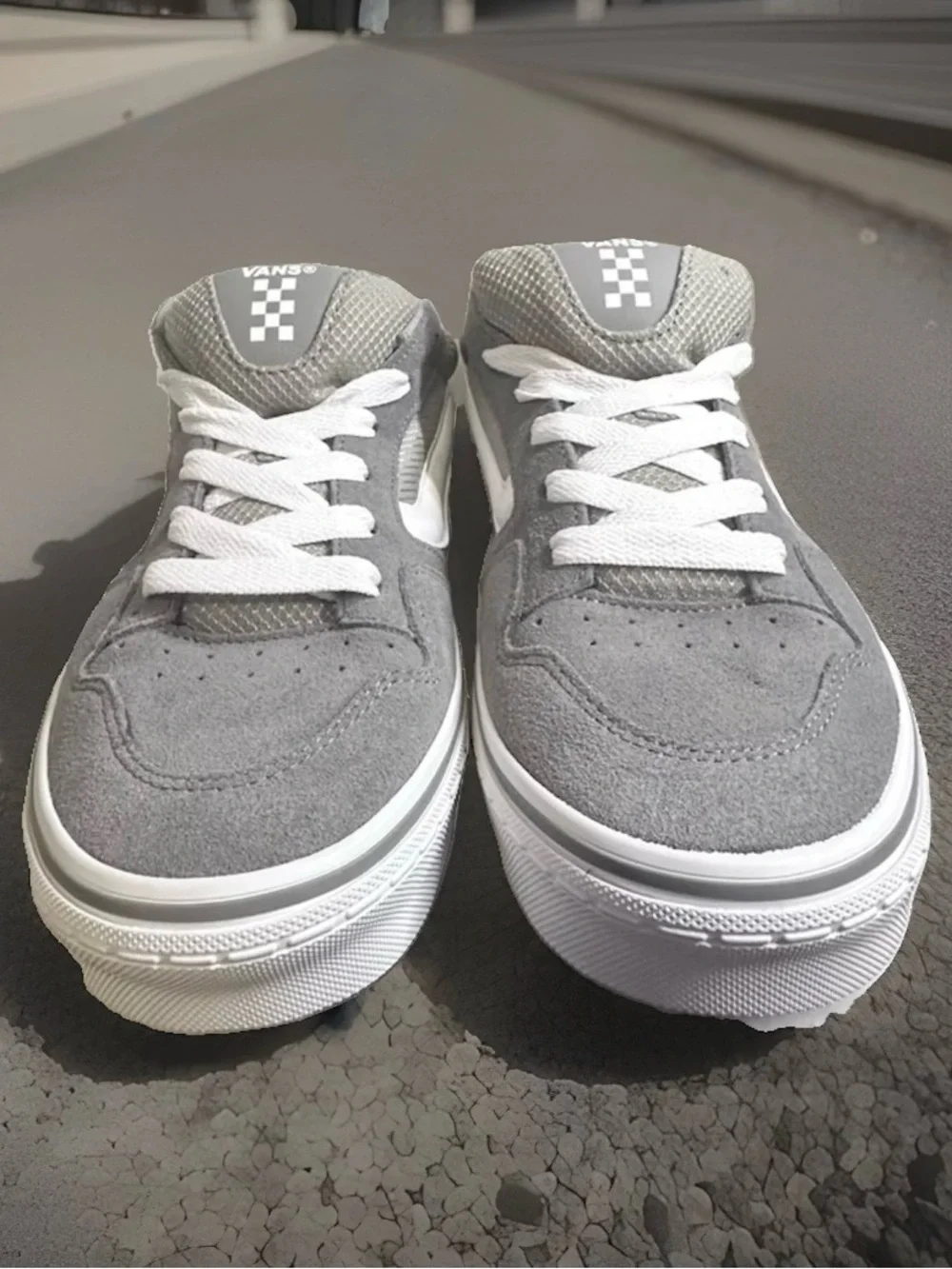 NIB Vans Caldrone Suede/Mesh Drizzle Grey Men’s 9.5 / Women’s 11 Brand New!!